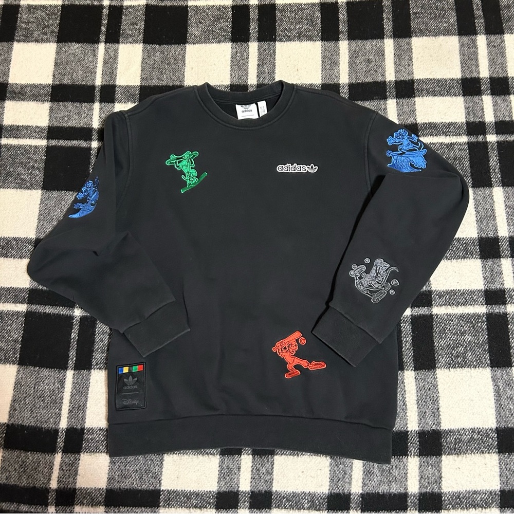 Adidas Men's Goofy Golf Crewneck Sweatshirt - Size Medium - Picture 2 of 9